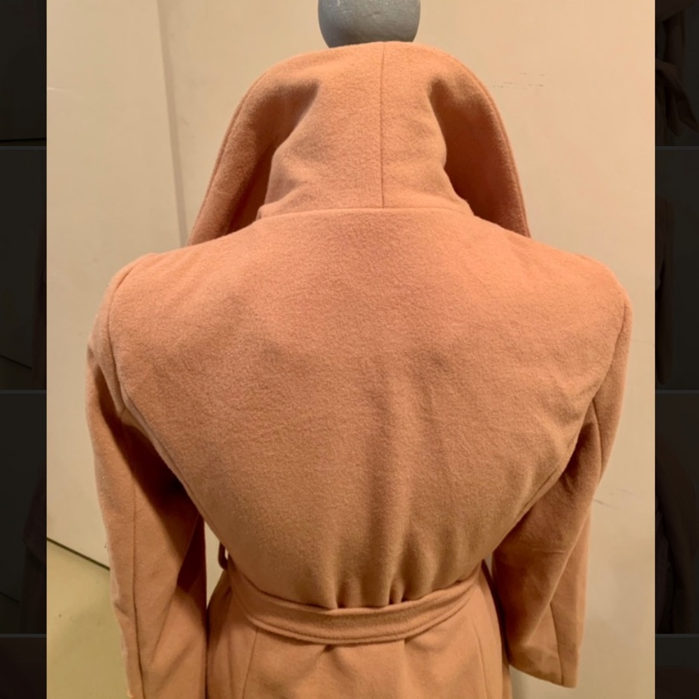The Styled Collection Kensington Waist Tie Coat - Picture 9 of 16